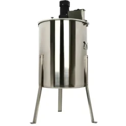 Honungsslunga - Elektrisk 8-ramars - Rostfritt stål - 220 V - 140 W motor - 370 varv/min - Cylindrisk