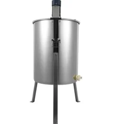 Honungsslungare - Elektrisk 4-ram - Rostfritt stål - Hastighet 270 varv/min - Kapacitet 10 kg - Silver