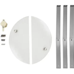 Honungsslungare - Elektrisk 4-ram - Rostfritt stål - Hastighet 270 varv/min - Kapacitet 10 kg - Silver
