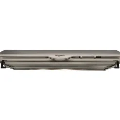Hood2GO inbyggd visirfläkt - WHIRLPOOL - WCN65FLXH2G - Rostfritt stål - Klass D - 13,2 x 56,4 x 59,5 cm