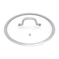 Hot Pot/Fonduegryta - Delad Yin-Yang - 32 cm - 304 Rostfritt Stål - Med Skedar - Militärgrön