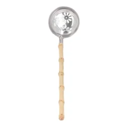 Hot Pot slev med rostfritt stål anti-scalding handtag