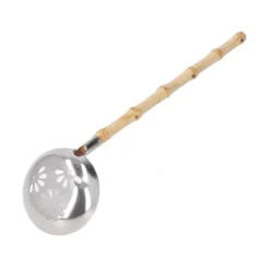 Hot Pot slev med rostfritt stål anti-scalding handtag