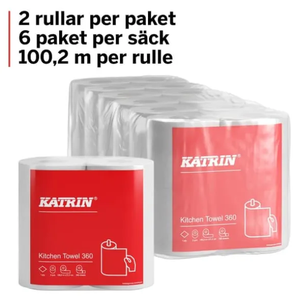 Hushållspapper KATRIN 360 12/fp