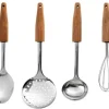 HUSLA KÖKSREDSKAP SET ACACIA TRÄ 73952