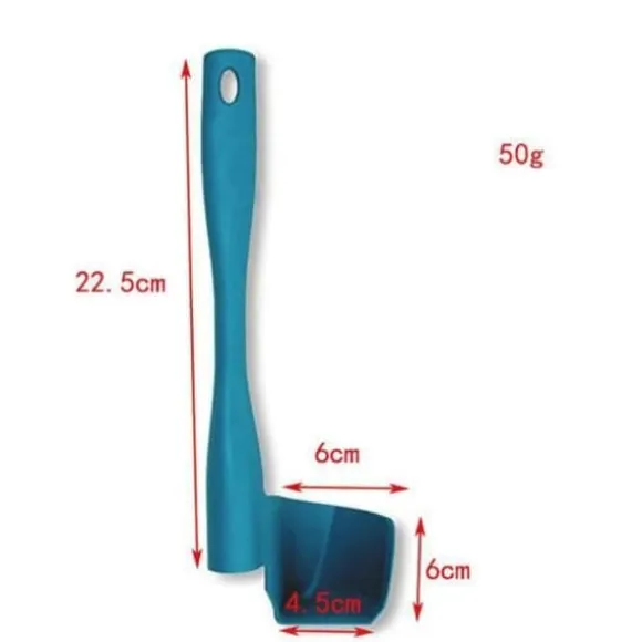 HY06296-Roterande Thermomix Spatel Ta bort portion Matberedningsverktyg Färgfoto 25,8*8,5c