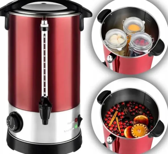 2-i-1 AUTOMATISK PASTÖRISERANDE VIN- OCH ÖLPANNA 6,8 L 950 W