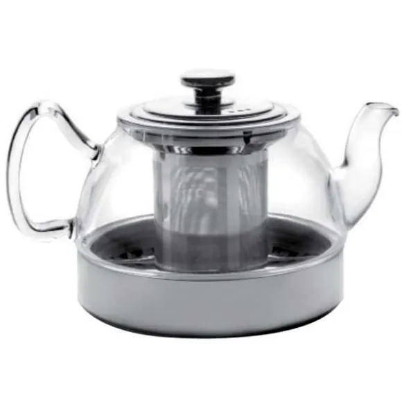 Ibili Glas Med Induktionsfilter Tekanna 800ml Silver