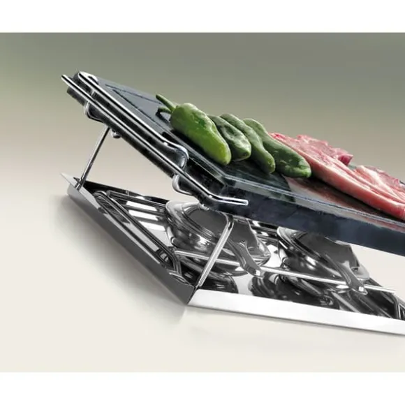 Ibili 37x18 Cm Rektangulär Stengrill
