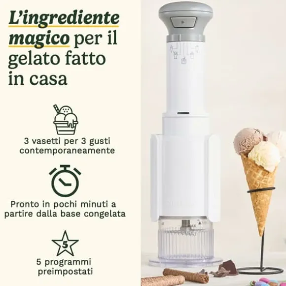 Ice Cream Maker Cuisinart ICEFD10E White Plastic 1 L 3,3 L 1L