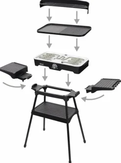 IDEAL elektrisk trädgårdsgrill