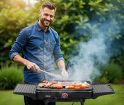 IDEAL elektrisk trädgårdsgrill