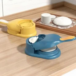 2 i 1 Dumpling Maker Machine - Enkel att använda Hushåll Praktisk Dumpling Skin Press Form