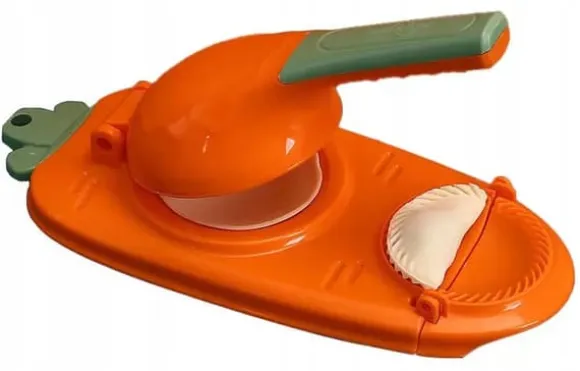 2-i-1-dumplingmaskin, rund dumplingformmaskin, manuell dumplingmaskin