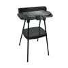 2 i 1 elektrisk grill, fristående och bordsskiva, 46 x 23 cm