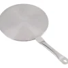 Induktionsadapter - Rostfritt stål - 24cm - Robust - Värmespridare - Kompatibel med alla värmekällor