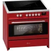 Induktionshäll - GURARI - E 913 R - 90 cm - Röd - Induktionsspis