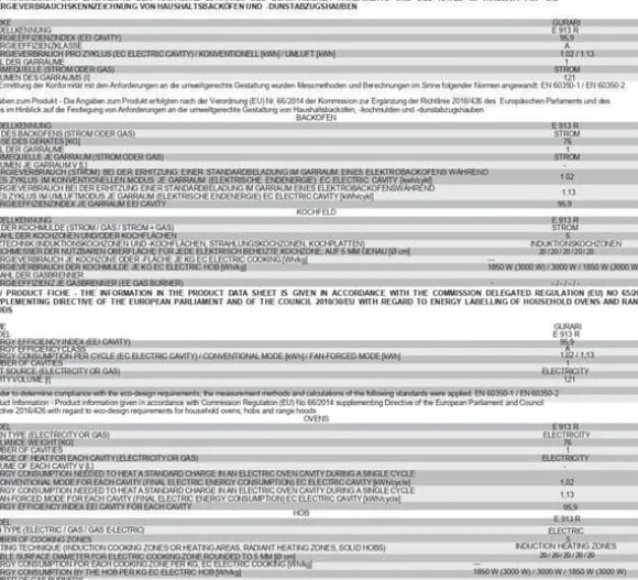 Induktionshäll - GURARI - E 913 R - 90 cm - Röd - Induktionsspis
