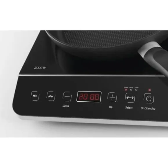 Induktionskokplatta - Touch - 3500 Watt - Glaskeramik - Dubbel - Taktile