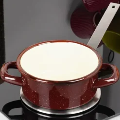Induktionsplatta i stål 13 cm