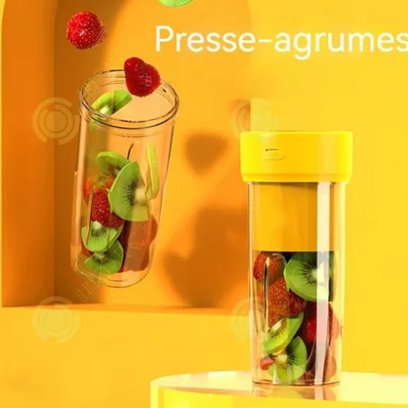 INN Citruspress 300 ml Kompakt och portabel Energi Boost Återuppladdningsbar via USB Lämplig för alla tillfällen Citruspress ma