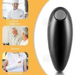 INN Elektrisk burköppnare lättanvänd automatisk burköppnare bärbar burköppnare för alla storlekar