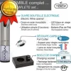 INN® elektrisk korkskruv sommelier designbox lätt att öppna professionell laddningsbas idealisk present trådlös