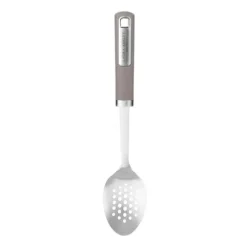 Inox-hålskedel 33 cm med soft-touch-handtag Laura Ashley - Mörk Tamduva - av Pendeford