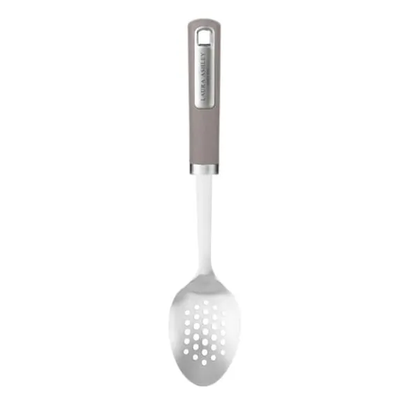 Inox-hålskedel 33 cm med soft-touch-handtag Laura Ashley - Mörk Tamduva - av Pendeford