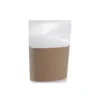 Inpackning 124x320 mm kartong med BOPP Brown för smörgåsar/Tortilla, 500 st/krt