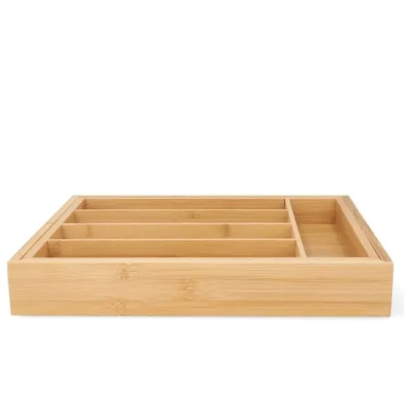 Insats | BAMBUE | för justerbar besticklåda | 37x31 cm | 815855