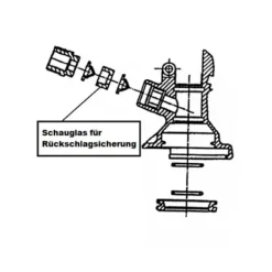 Inspektionsglas för förslutning av fat (Micro Matic)