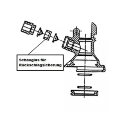 Inspektionsglas för förslutning av fat (Micro Matic)