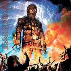 Iron Maiden Single Cork Coaster: Wicker Man