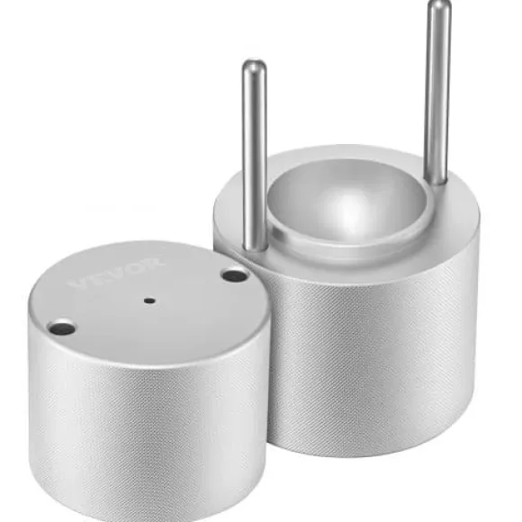 Isbollpress 5,3 cm Silver, Flygplansaluminium, Bartillbehör