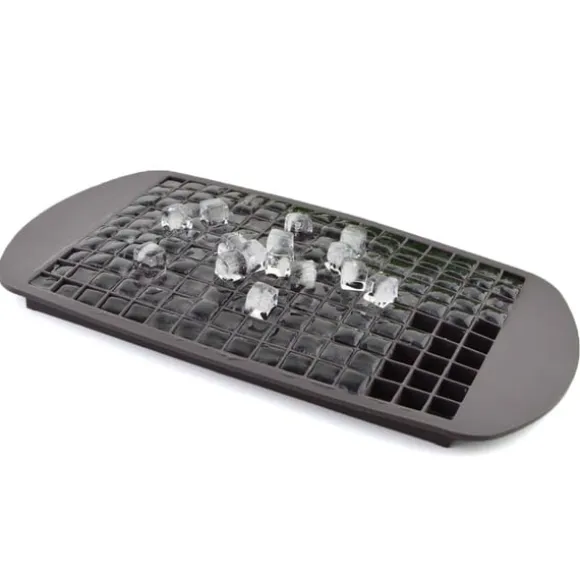 Isform för 160 mini-iskuber silikon Svart