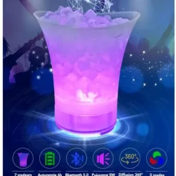 Ishink "Bluetooth & LED" 5L Vit