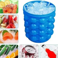 Iskuburk - Ej specificerad - Silikonisbucket - Bärbar - Livsmedelssäker - BPA-fri