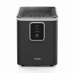 Ismaskin - H.KOENIG - 12 kg - 120 W - 2 storlekar på isbitar - Svart