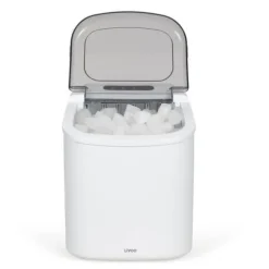 Ismaskin - LIVOO - DOM484 - Upp till 12 kg/dag - 1,2L tank - 600g isbitsform - 9 kuber per cykel - Självrengörande