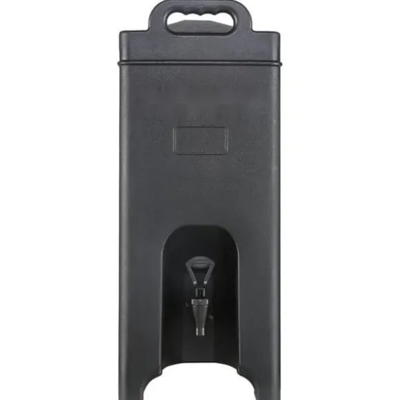 Isolerad dryckesdispenser, 5 gallon, livsmedelsklassad LDPE, varm/kall dryck, termisk kylare, tvåstegs kranhandtag.