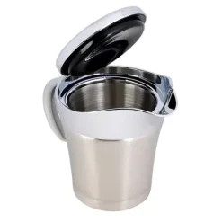 Isolerad såsbåt i rostfritt stål - dubbelvägg, termisk, 450 ml (liten)