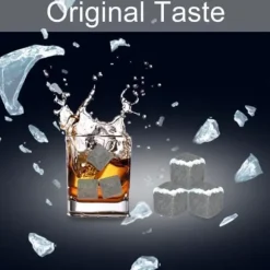issten isbitar whiskystenar Förpackning med 9 st Whisky Chilling Stone Iskuber Drycker Vin Ölkylare Barware Cubes