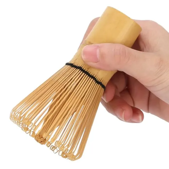 Japansk Matcha-tevisp Bambuborste Verktyg Tetillbehör för Matcha-tetillverkning Kökstillbehör