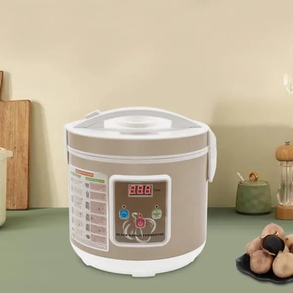 Jäsare för svart vitlök, 5 L intelligent vitlöksmaskin, 90 W, 12–15 dagars fermentering