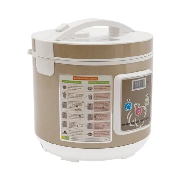 Jäsare för svart vitlök, 5 L intelligent vitlöksmaskin, 90 W, 12–15 dagars fermentering