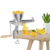 Juicer, Handpressad, Rostfritt Stål,Silver