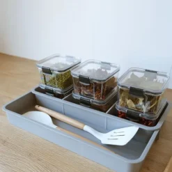 Justerbar Bestikslåda / förvaringslåda för bestick