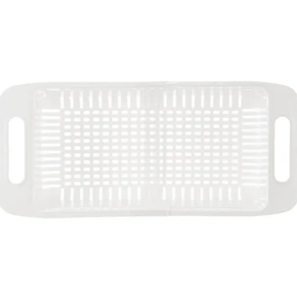 Justerbar kökssil för diskho, sil, durkslag för diskho, 32-44x20x8cm ORION 731623