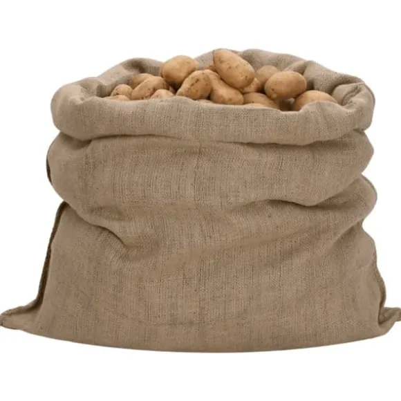 Jutesäckar 10-pack för förvaring och transport | 100% jute | 100x110 cm | 340 gsm